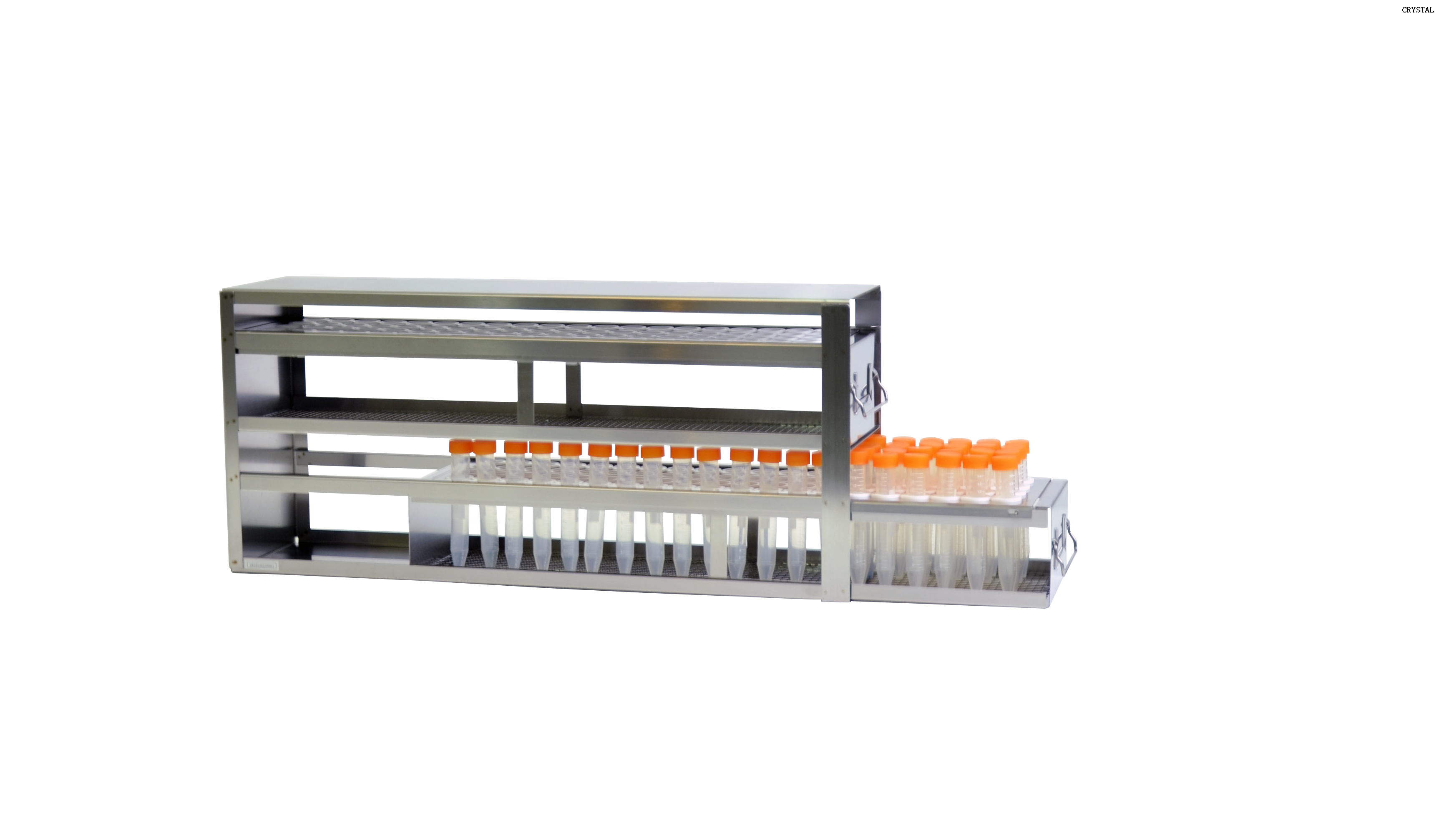 Upright Freezer Drawer Racks for 15 mL&50 mL Centrifuge Tubes