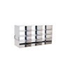 Side access rack for 133x 133x50mm cryoboxes 