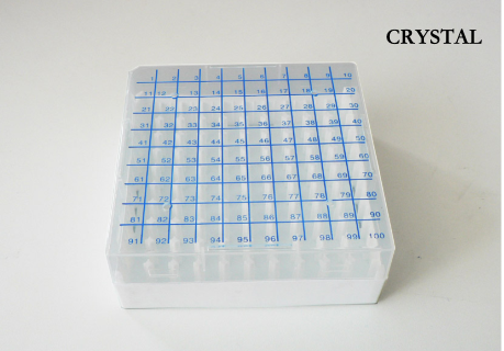 Polypropylene Cryobox 10x10 Grid